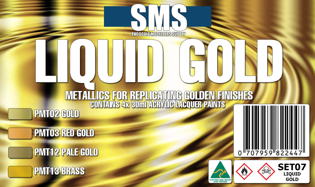 SMS - SET07 - Liquid Gold Colour Set