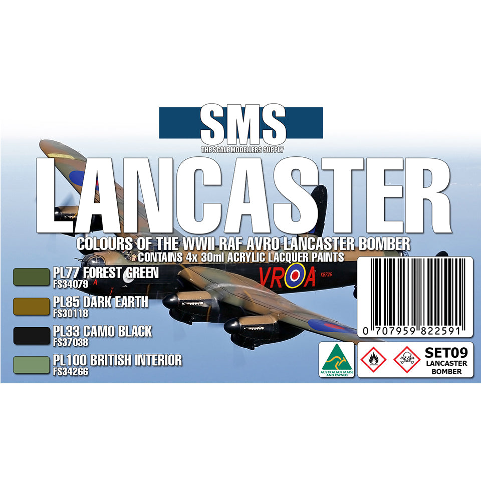 SMS - SET09 - Lancaster Bomber Colour Set