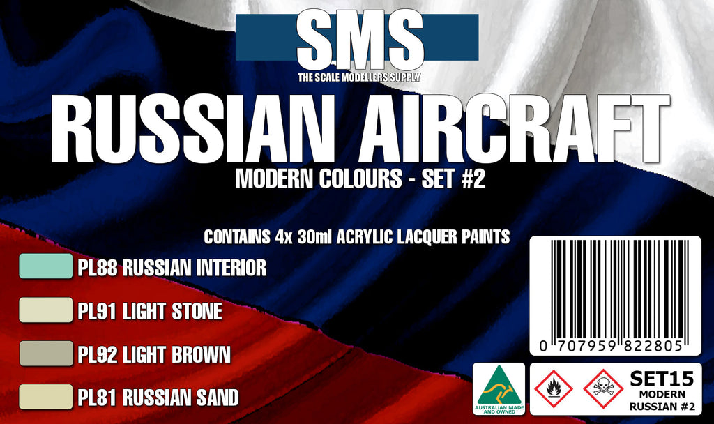 SMS - SET15 - Modern Russian Aircraft #2 Colour Set