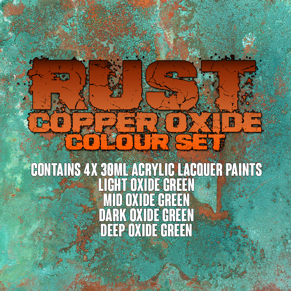 SMS - SET27 - Rust Copper Oxide Colour Set