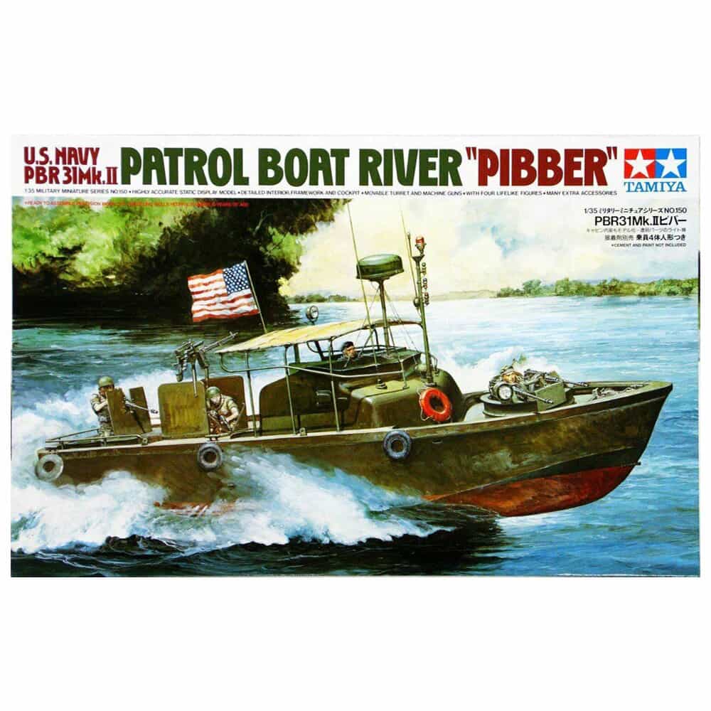 Tamiya - 35150 - 1/35 U.S. Navy PBR 31MKII Patrol Boat River "Pibber"