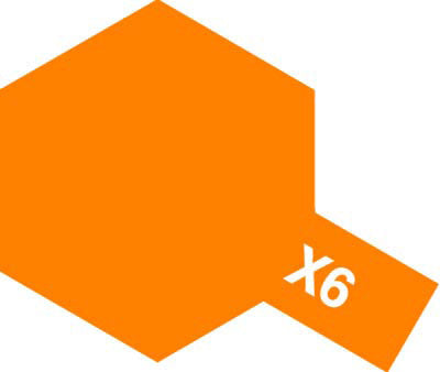 Tamiya X-6 Acrylic Orange - 81506