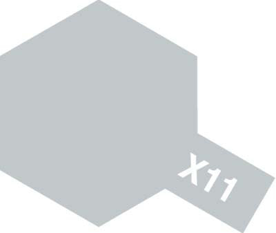 Tamiya X-11 Acrylic Chrome Silver - 81511