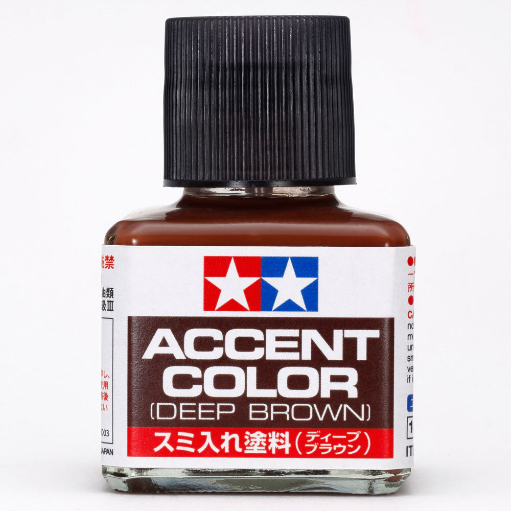 Tamiya - 87210 - Panel Line Accent Color Dark Red Brown 40ml