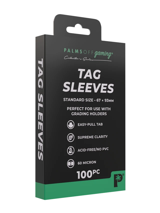 Palms Off Gaming - Tag Sleeves - 100pc