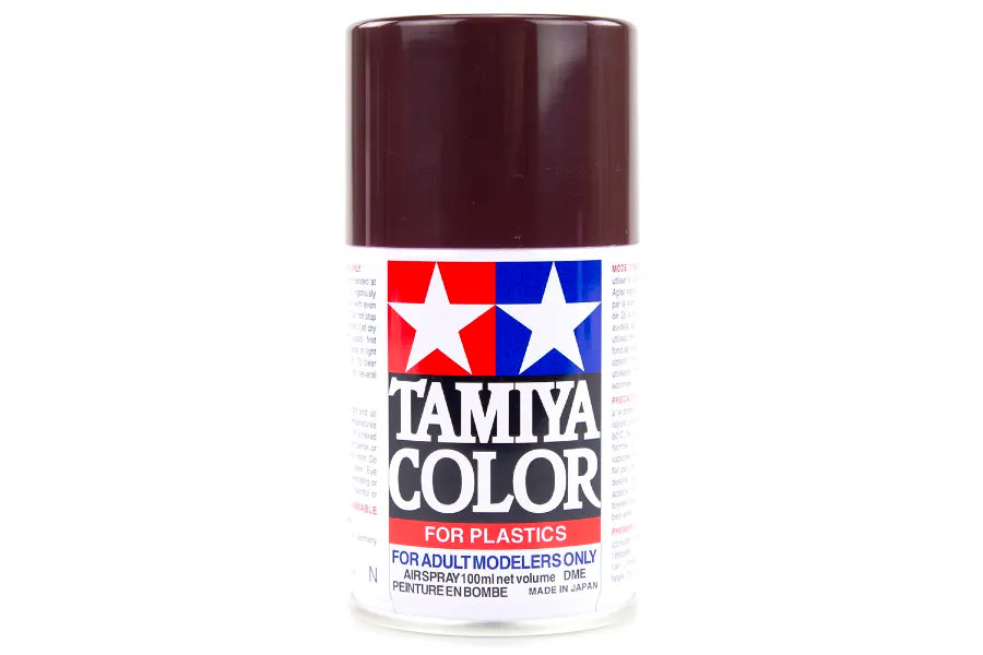 Tamiya - 85011 - TS-11 Maroon Lacquer Spray Paint 100ml