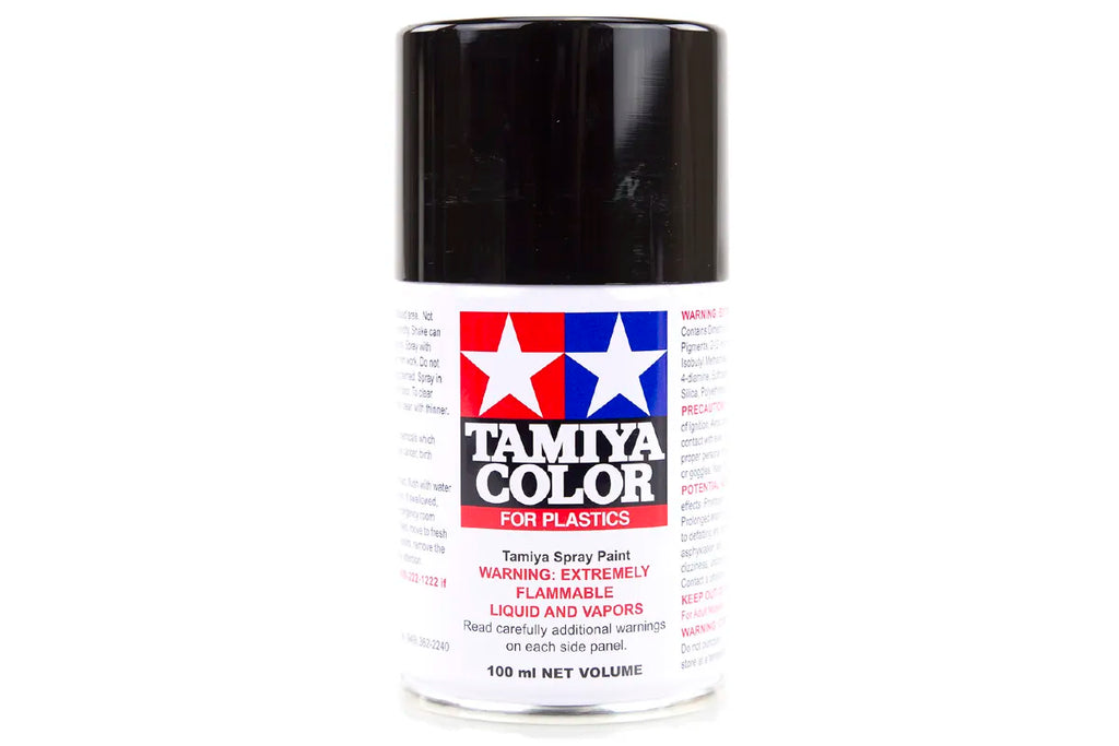 Tamiya - 85014 - TS-14 Black Lacquer Spray Paint 100ml