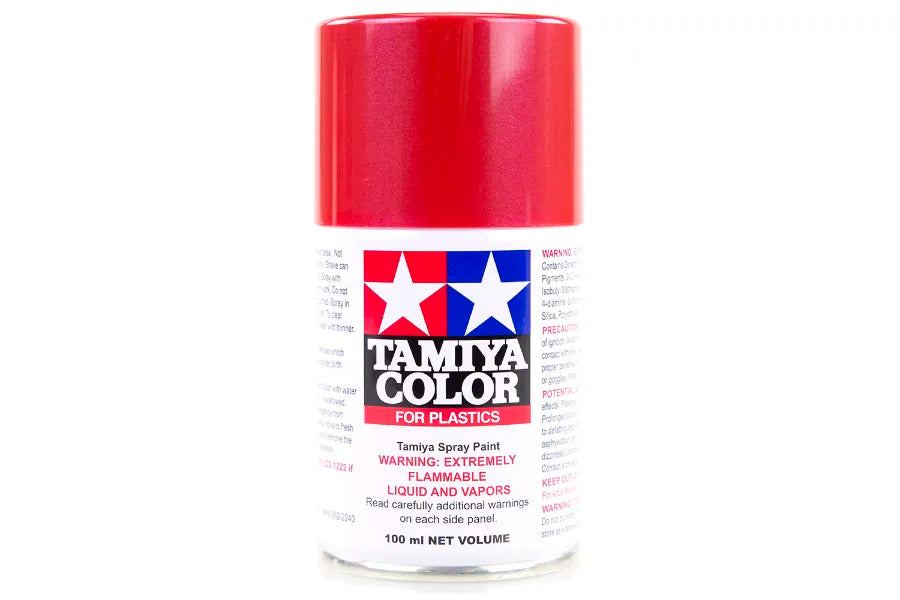 Tamiya - 85018 - TS-18 Metallic Red Lacquer Spray Paint 100ml