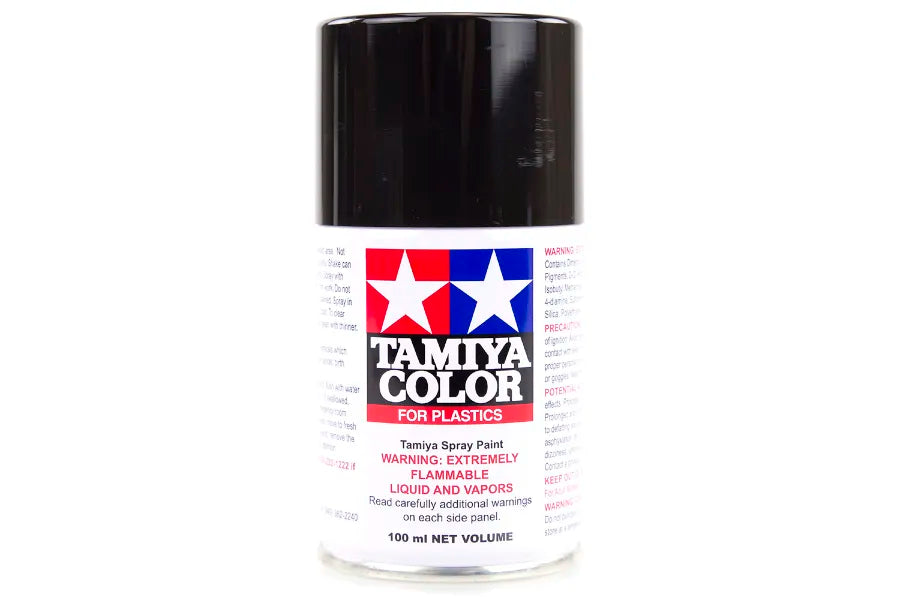 Tamiya - 85029 - TS-29 Semi Gloss Black Lacquer Spray Paint 100ml