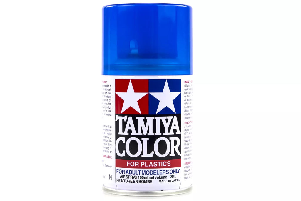 Tamiya - 85072 - TS-72 Clear Blue Lacquer Spray Paint 100ml