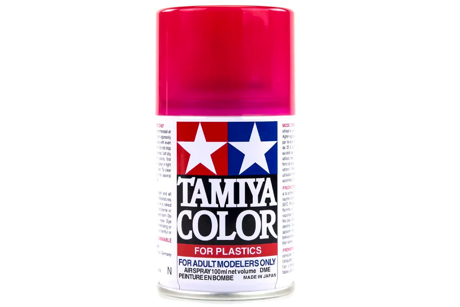 Tamiya - 85074 - TS-74 Clear Red Lacquer Spray Paint 100ml