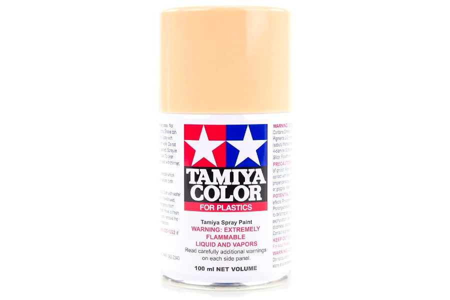 Tamiya - 85077 - TS-77 Flat Flesh Lacquer Spray Paint 100ml