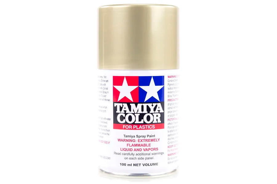 Tamiya - 85084 - TS-84 Metallic Gold Lacquer Spray Paint 100ml