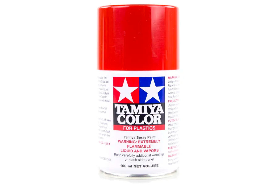 Tamiya - 85085 - TS-85 Bright Mica Red Lacquer Spray Paint 100ml