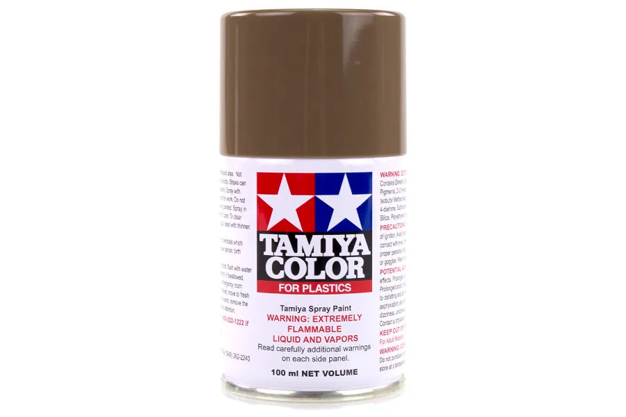 Tamiya - 85090 - TS-90 Brown (JGSDF) Lacquer Spray Paint 100ml