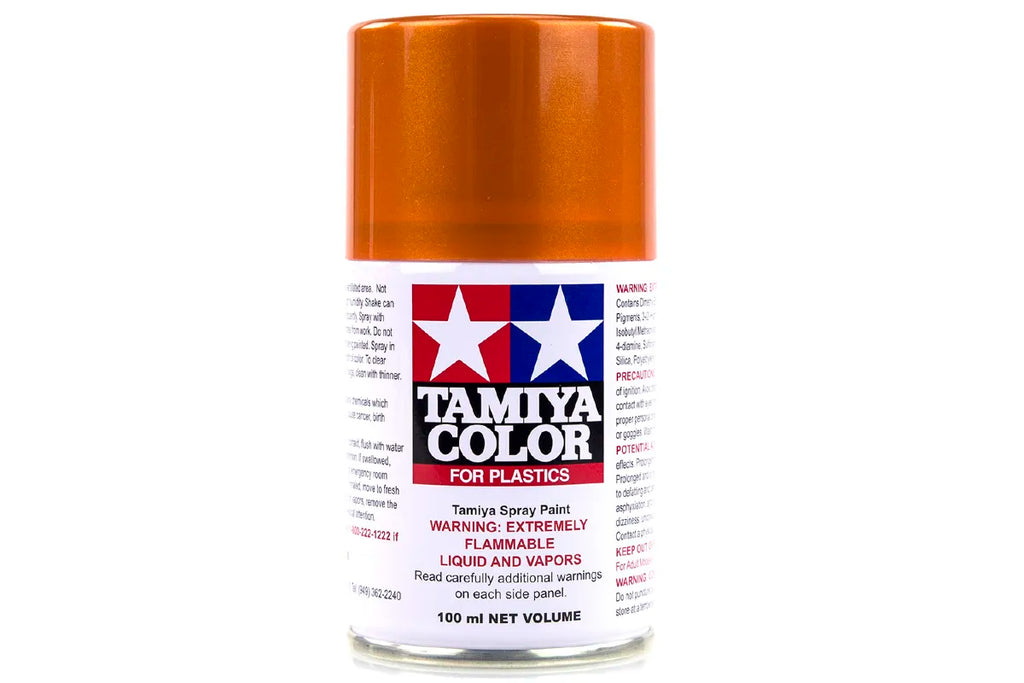 Tamiya - 85092 - TS-92 Metallic Orange Lacquer Spray Paint 100ml