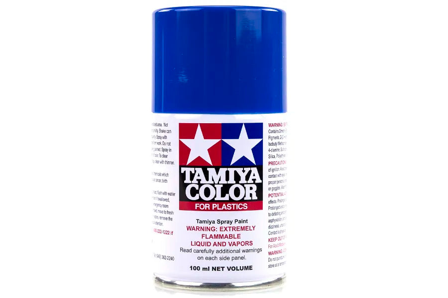 Tamiya - 85093 - TS-93 Pure Blue Lacquer Spray Paint 100ml