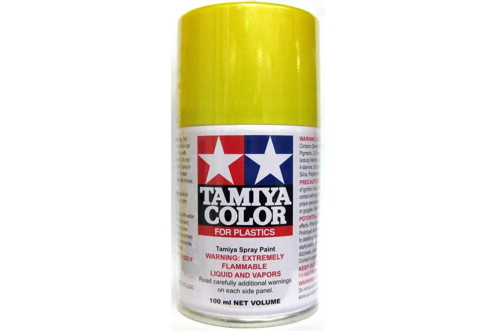 Tamiya - 85097 - TS-97 Pearl Yellow Lacquer Spray Paint 100ml