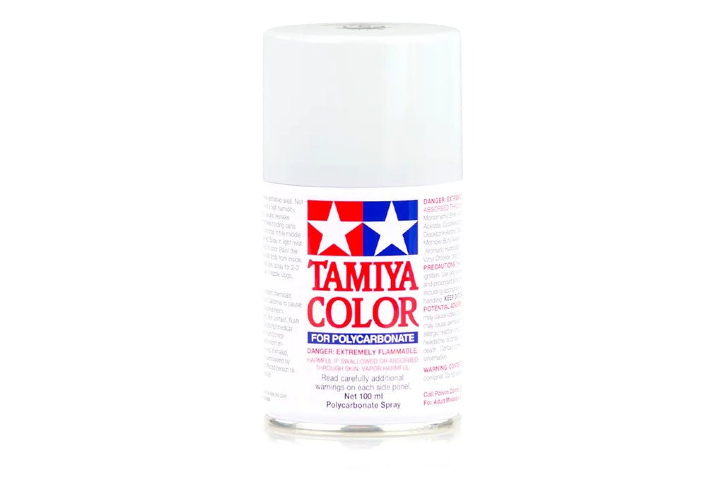 Tamiya - 86001 - PS-1 White Polycarbonate Spray Paint 100ml