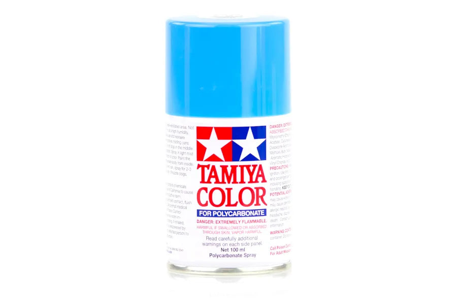 Tamiya - 86003 - PS-3 Light Blue Polycarbonate Spray Paint 100ml