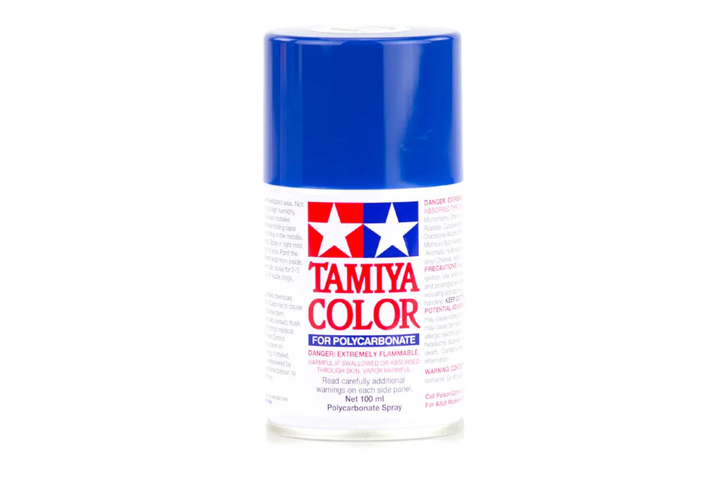 Tamiya - 86004 - PS-4 Blue Polycarbonate Spray Paint 100ml