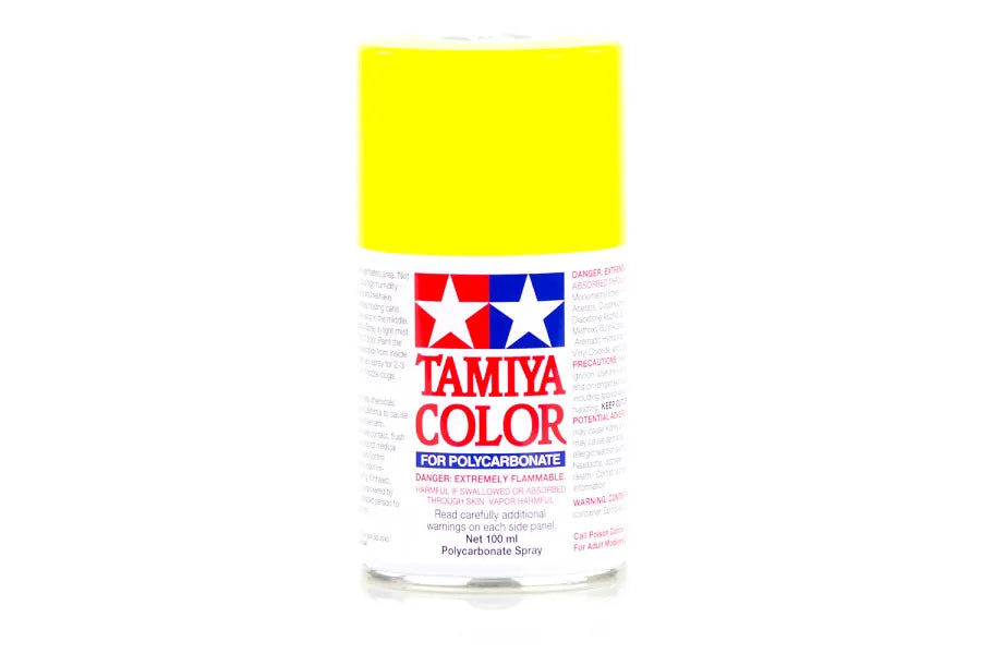 Tamiya - 86006 - PS-6 Yellow Polycarbonate Spray Paint 100ml