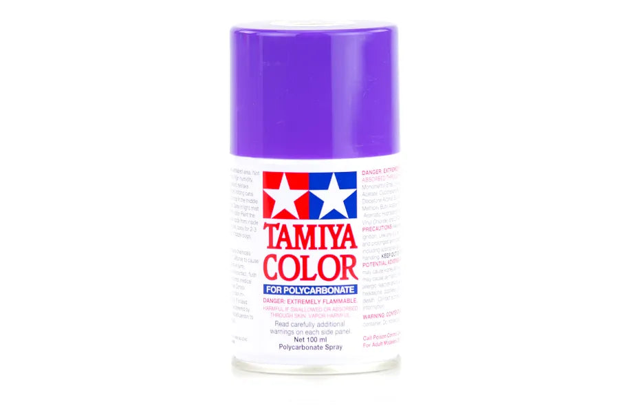 Tamiya - 86010 - PS-10 Purple Polycarbonate Spray Paint 100ml