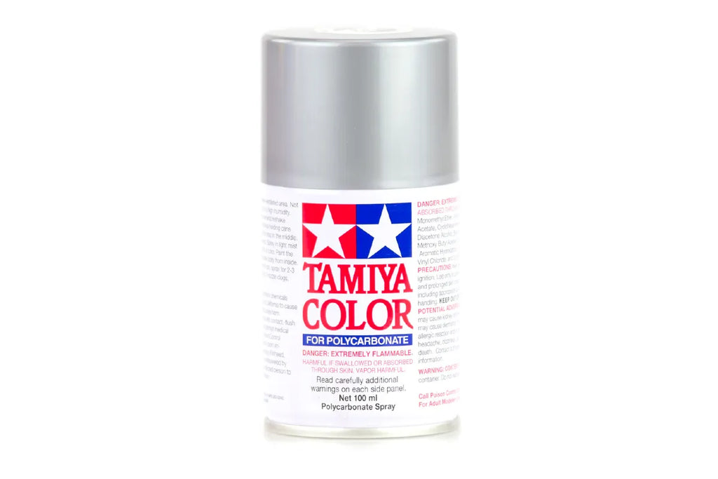 Tamiya - 86012 - PS-12 Silver Polycarbonate Spray Paint 100ml