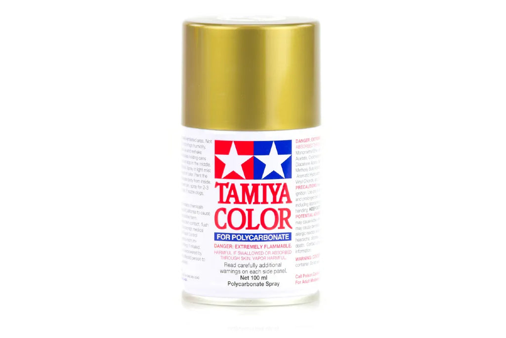 Tamiya - 86013 - PS-13 Gold Polycarbonate Spray Paint 100ml