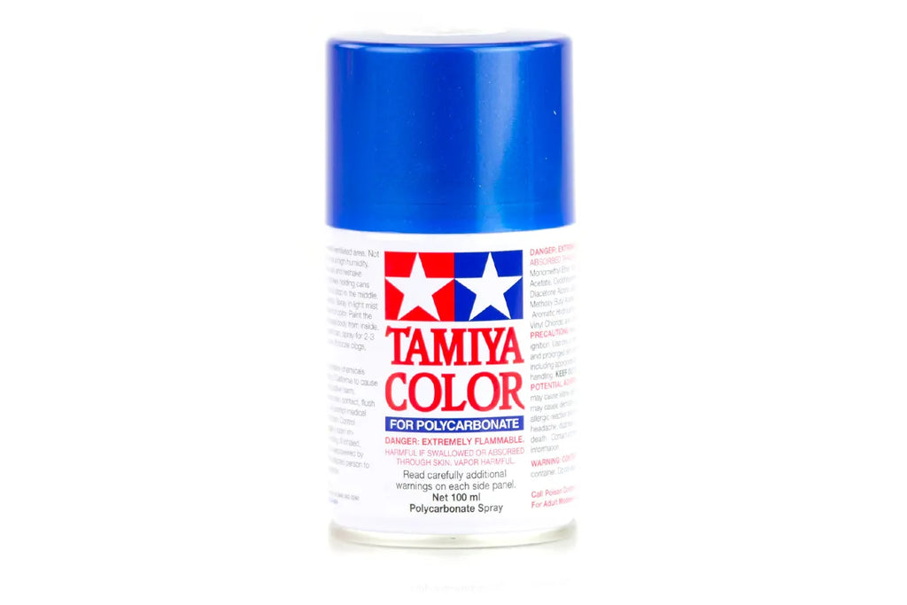 Tamiya - 86016 - PS-16 Metallic Blue Polycarbonate Spray Paint 100ml