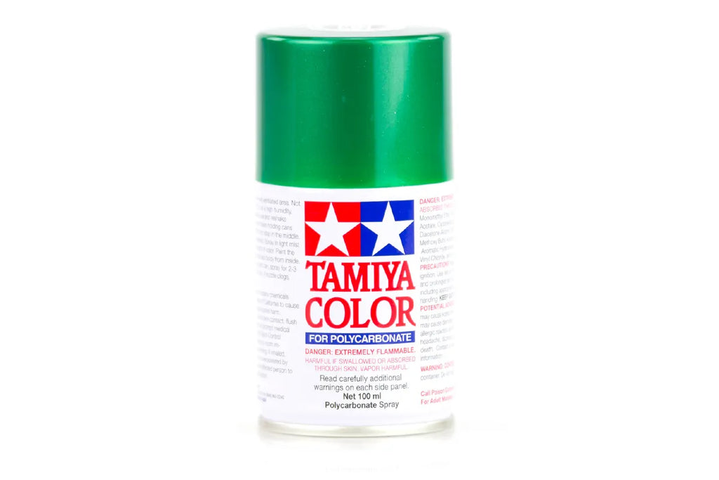 Tamiya - 86017 - PS-17 Metallic Green Polycarbonate Spray Paint 100ml