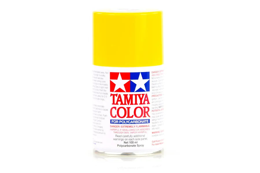 Tamiya - 86019 - PS-19 Camel Yellow Polycarbonate Spray Paint 100ml