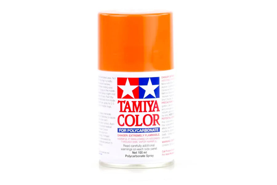 Tamiya - 86020 - PS-20 Fluorescent Red Polycarbonate Spray Paint 100ml