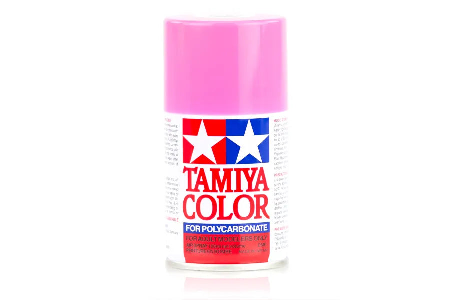 Tamiya - 86029 - PS-29 Fluorescent Pink Polycarbonate Spray Paint 100ml