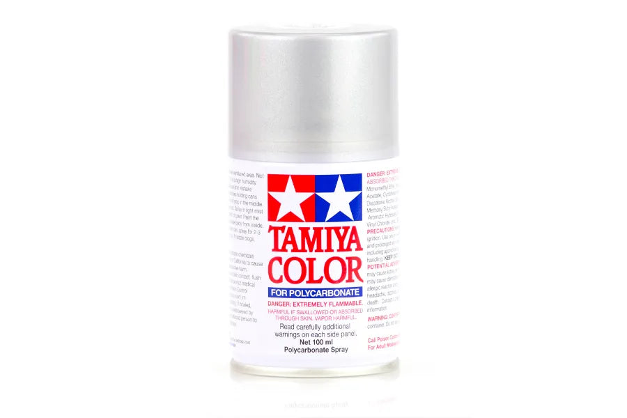 Tamiya - 86036 - PS-36 Translucent Silver Polycarbonate Spray Paint 100ml