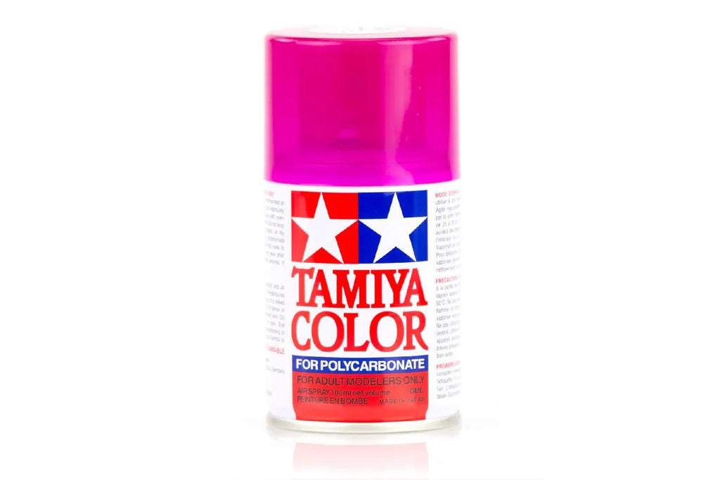 Tamiya - 86040 - PS-40 Translucent Pink Polycarbonate Spray Paint 100ml