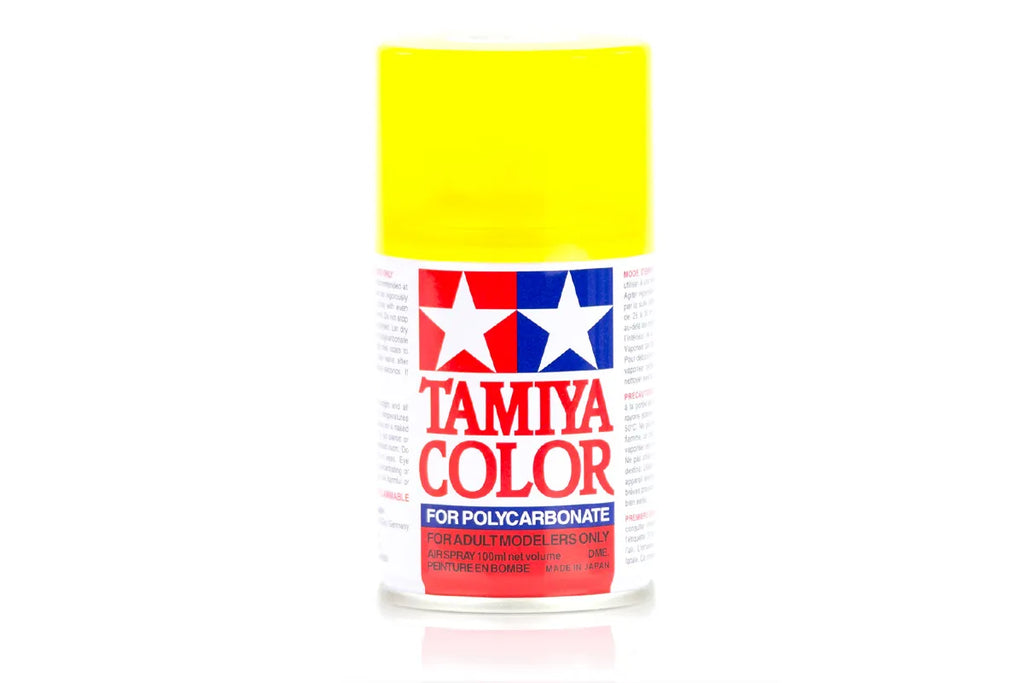 Tamiya - 86042 - PS-42 Translucent Yellow Polycarbonate Spray Paint 100ml