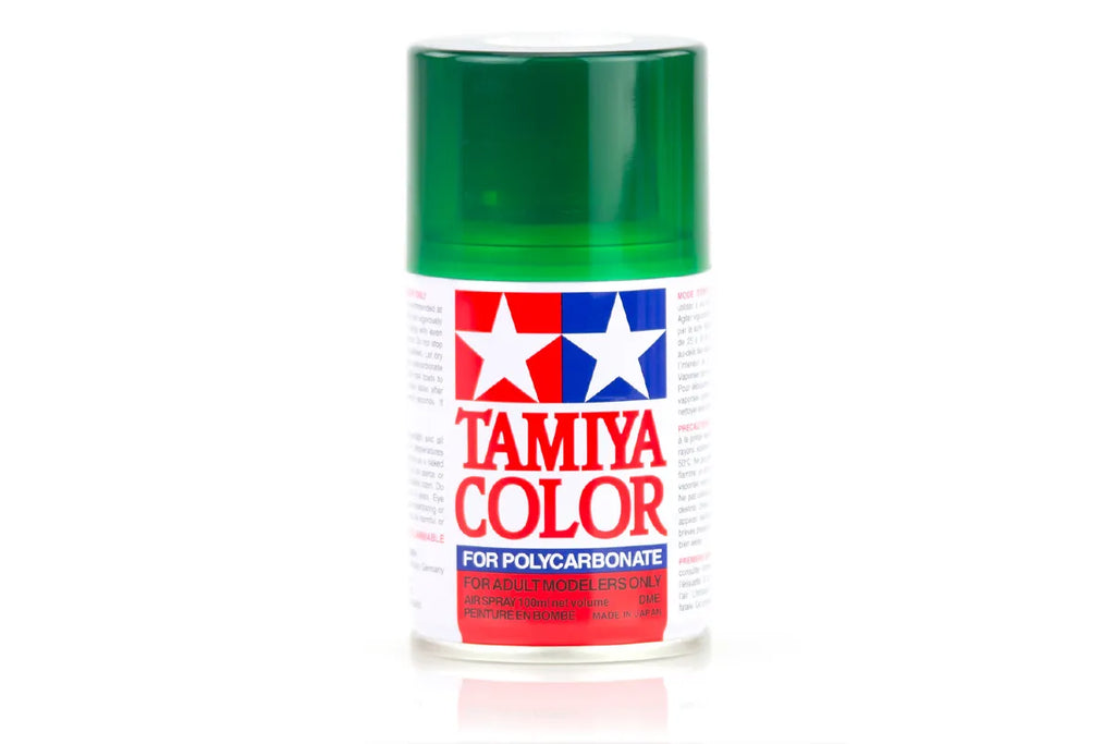 Tamiya - 86044 - PS-44 Translucent Green Polycarbonate Spray Paint 100ml