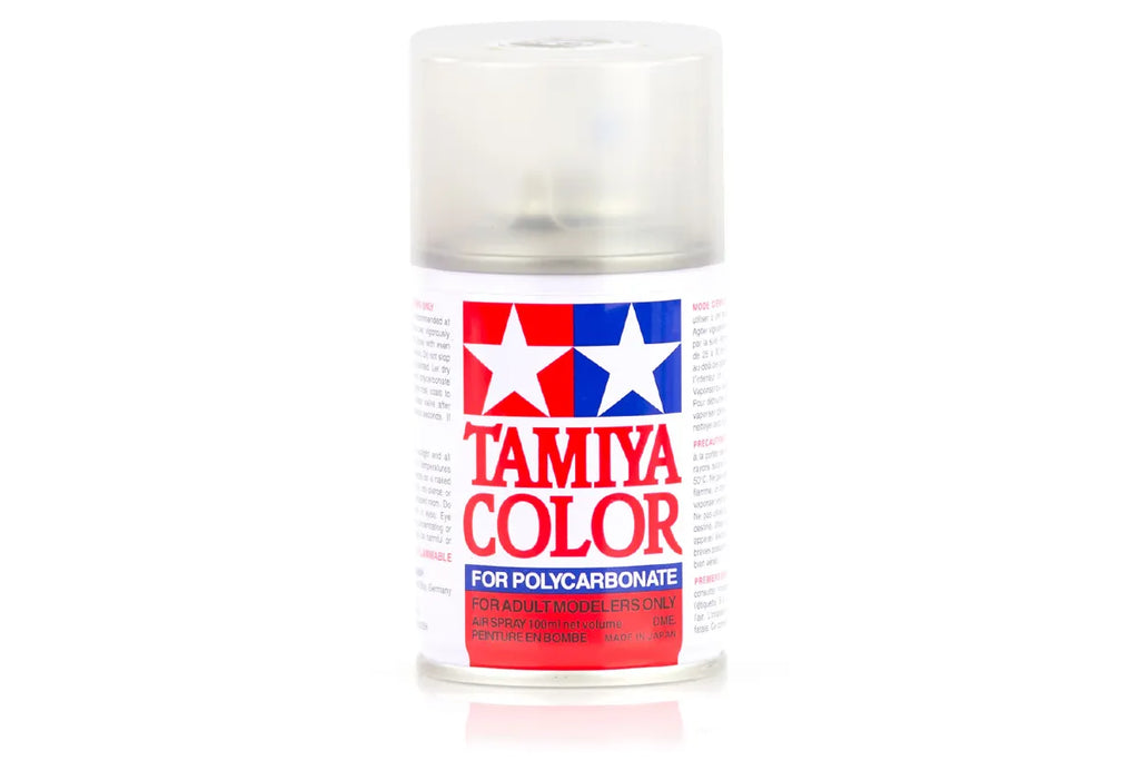 Tamiya - 86055 - PS-55 Flat Clear Polycarbonate Spray Paint 100ml