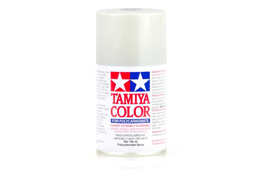 Tamiya - 86057 - PS-57 Pearl White Polycarbonate Spray Paint 100ml