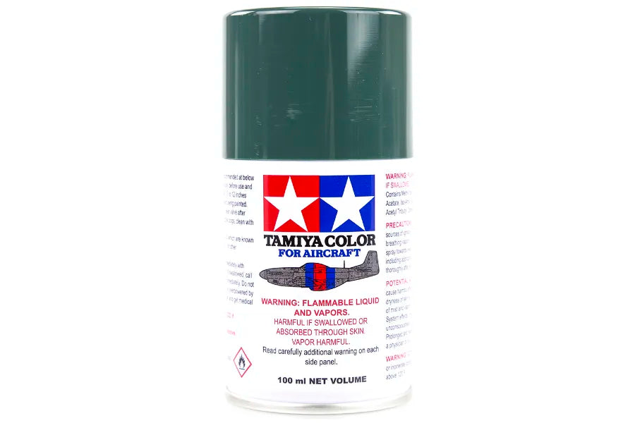 Tamiya - 86501 - AS-1 Dark Green (IJN) Lacquer Spray Paint 100ml