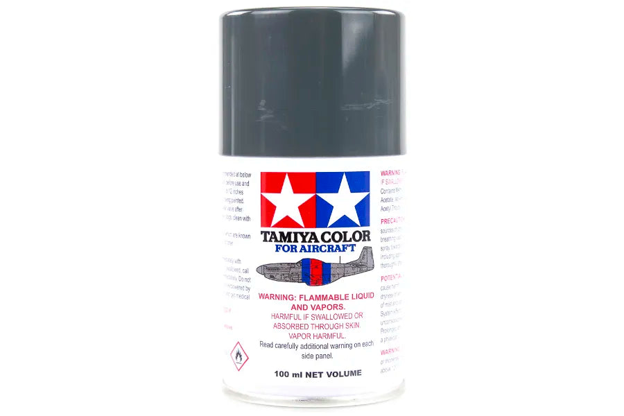 Tamiya - 86503 - AS-3 Grey Green (Luftwaffe) Lacquer Spray Paint 100ml