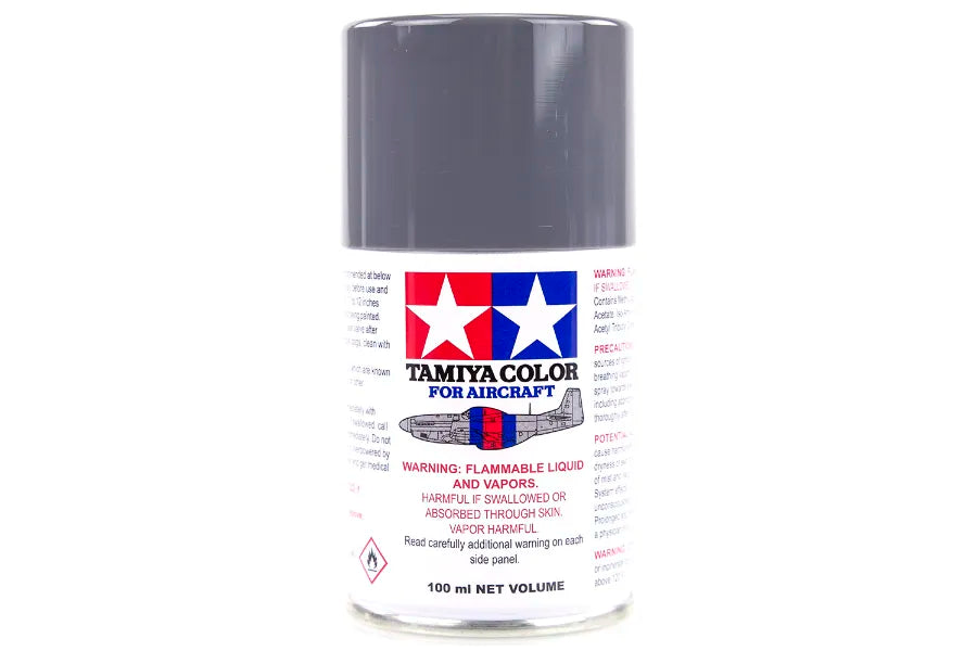 Tamiya - 86504 - AS-4 Grey Violet (Luftwaffe) Lacquer Spray Paint 100ml