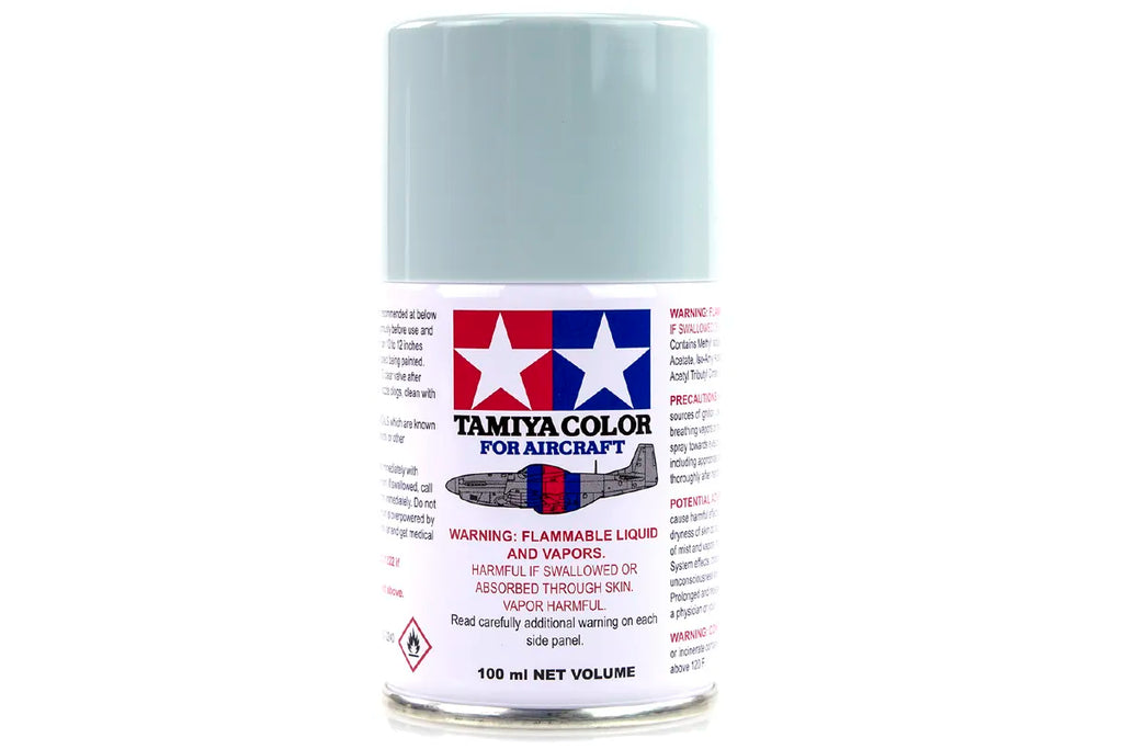 Tamiya - 86505 - AS-5 Light Blue (Luftwaffe) Lacquer Spray Paint 100ml