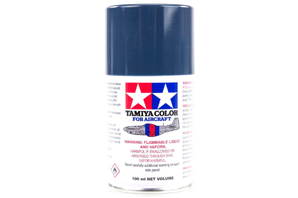 Tamiya - 86508 - AS-8 Navy Blue (US Navy) Lacquer Spray Paint 100ml