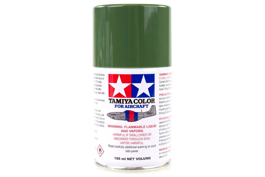 Tamiya - 86509 - AS-9 Dark Green (RAF) Lacquer Spray Paint 100ml