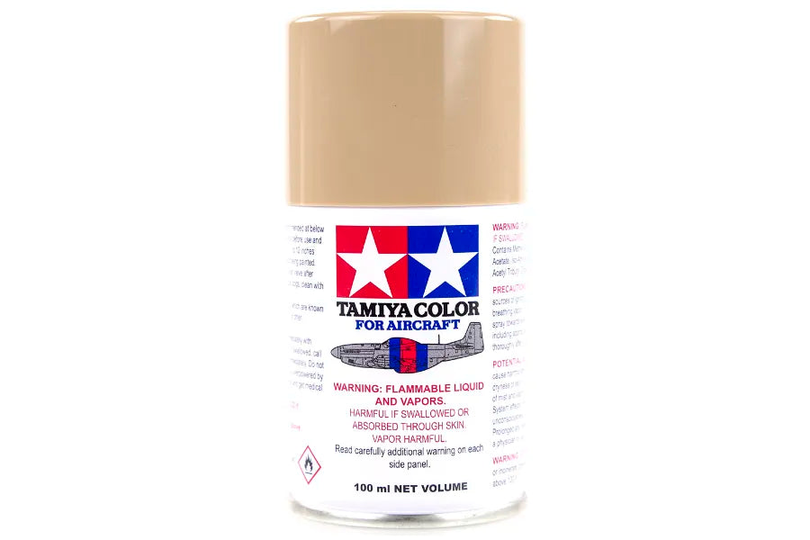 Tamiya - 86515 - AS-15 Tan (USAF) Lacquer Spray Paint 100ml