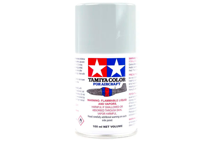 Tamiya - 86518 - AS-18 Light Grey (IJA) Lacquer Spray Paint 100ml