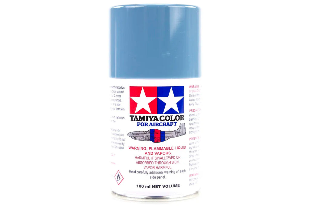 Tamiya - 86519 - AS-19 Intermediate Blue (US Navy) Lacquer Spray Paint 100ml