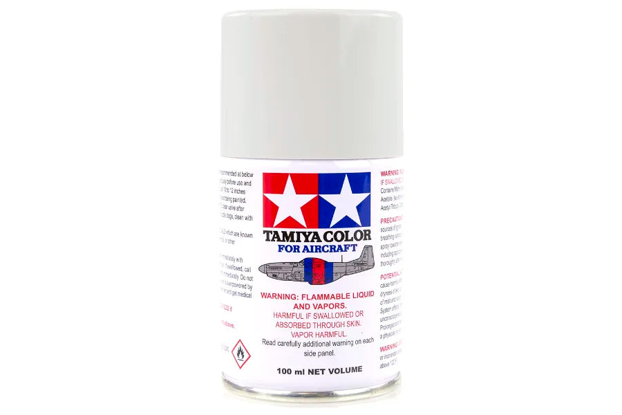 Tamiya - 86520 - AS-20 Insignia White (US Navy) Lacquer Spray Paint 100ml